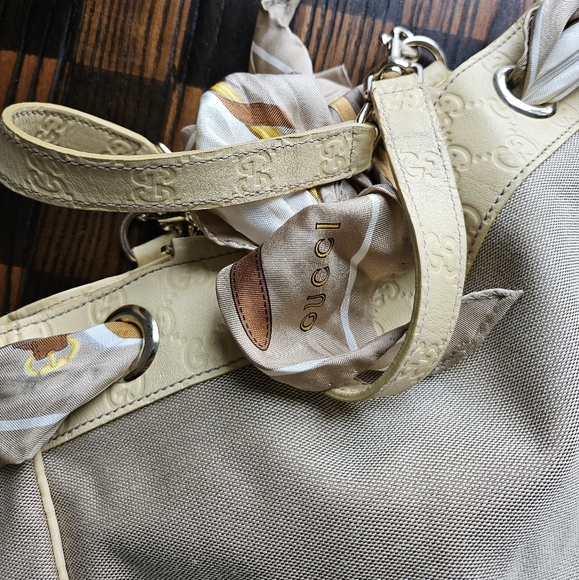 EUC Vintage Guccissima Positano Scarf Tote - Picture 8 of 17